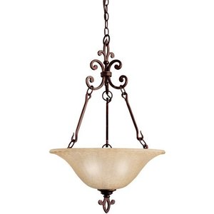 KK3390CZ Wilton Up Light Pendant Light - Carre Bronze KK3390CZ Wilton Up Light Pendant Light - Carre Bronze