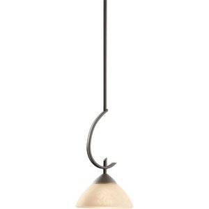 KK3478OZ Olympia Mini-Pendant Pendant Light - Olde Bronze / Sunset Marble KK3478OZ Olympia Mini-Pendant Pendant Light - Olde Bronze / Sunset Marble