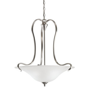 KK3586NI Wedgeport Up Light Pendant Light - Brushed Nickel KK3586NI Wedgeport Up Light Pendant Light - Brushed Nickel