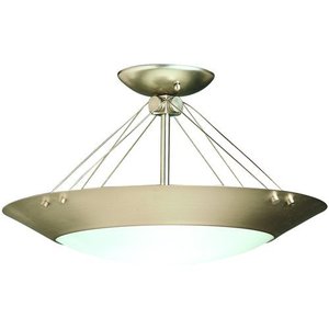 KK3744NI Structures Semi Flush Mount Ceiling Light - Brushed Nickel KK3744NI Structures Semi Flush Mount Ceiling Light - Brushed Nickel