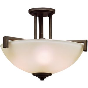 KK3797OZ Eileen Semi Flush Mount Ceiling Light - Olde Bronze KK3797OZ Eileen Semi Flush Mount Ceiling Light - Olde Bronze
