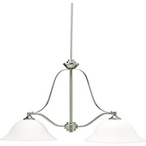 KK3882NI Langford Linear Pendant Pendant Light - Brushed Nickel KK3882NI Langford Linear Pendant Pendant Light - Brushed Nickel