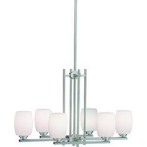 KK3898NI Eileen Mid Sized Chandelier Chandelier - Brushed Nickel KK3898NI Eileen Mid Sized Chandelier Chandelier - Brushed Nickel