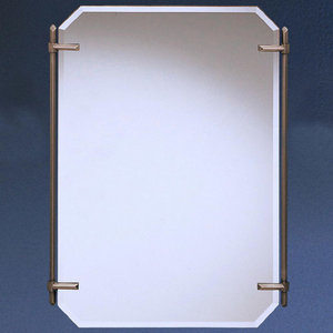 KK41055AP Polygon Unique Shape Mirror - Antique Pewter KK41055AP Polygon Unique Shape Mirror - Antique Pewter