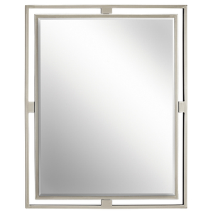KK41071NI Hendrik Square / Rectangular Mirror - Brushed Nickel KK41071NI Hendrik Square / Rectangular Mirror - Brushed Nickel