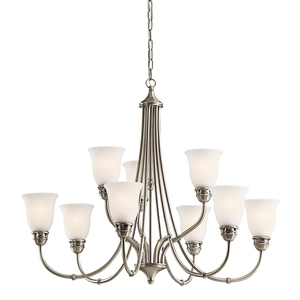 KK42066AP Durham Large Foyer Chandelier Chandelier - Antique Pewter KK42066AP Durham Large Foyer Chandelier Chandelier - Antique Pewter