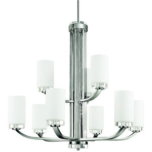 KK42119CH Reynes Large Foyer Chandelier Chandelier - Chrome KK42119CH Reynes Large Foyer Chandelier Chandelier - Chrome