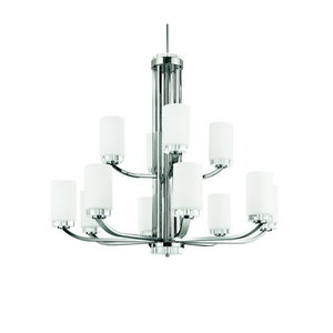 KK42120CH Reynes Large Foyer Chandelier Chandelier - Chrome KK42120CH Reynes Large Foyer Chandelier Chandelier - Chrome