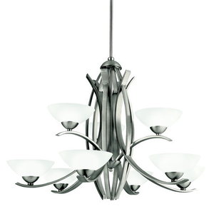 KK42160AP Bellamy Large Foyer Chandelier Chandelier - Antique Pewter KK42160AP Bellamy Large Foyer Chandelier Chandelier - Antique Pewter