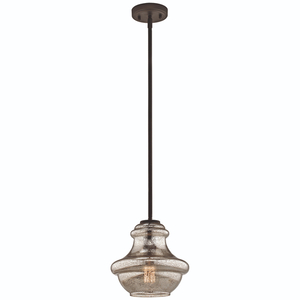 KK42167OZMER Everly Mini-Pendant Pendant Light - Olde Bronze KK42167OZMER Everly Mini-Pendant Pendant Light - Olde Bronze