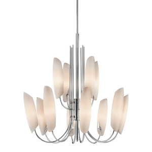 KK42212CH Stella Large Foyer Chandelier Chandelier - Chrome KK42212CH Stella Large Foyer Chandelier Chandelier - Chrome