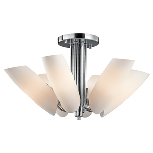 KK42217CH Stella Semi Flush Mount Ceiling Light - Chrome KK42217CH Stella Semi Flush Mount Ceiling Light - Chrome