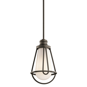 KK42226OZ Saddler Mini-Pendant Pendant Light - Olde Bronze KK42226OZ Saddler Mini-Pendant Pendant Light - Olde Bronze