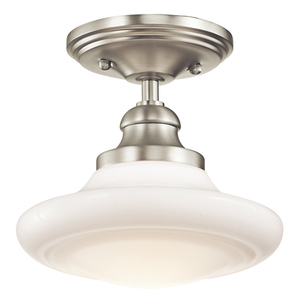 KK42268NI Keller Semi Flush Mount Ceiling Light - Brushed Nickel KK42268NI Keller Semi Flush Mount Ceiling Light - Brushed Nickel