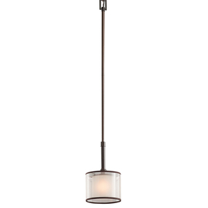 KK42384MIZ Lacey Mini-Pendant Pendant Light - Mission Bronze KK42384MIZ Lacey Mini-Pendant Pendant Light - Mission Bronze