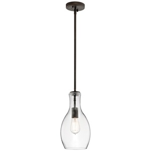 KK42456OZCLR Everly Mini-Pendant Pendant Light - Olde Bronze KK42456OZCLR Everly Mini-Pendant Pendant Light - Olde Bronze
