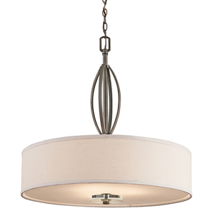 KK42482OZ Leighton Drum Pendant Pendant Light - Olde Bronze KK42482OZ Leighton Drum Pendant Pendant Light - Olde Bronze