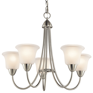 KK42884NI Nicholson Mid Sized Chandelier Chandelier - Brushed Nickel KK42884NI Nicholson Mid Sized Chandelier Chandelier - Brushed Nickel