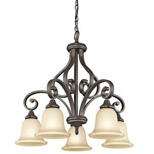 KK43158OZ Monroe Mid Sized Chandelier Chandelier - Olde Bronze KK43158OZ Monroe Mid Sized Chandelier Chandelier - Olde Bronze