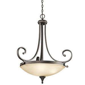 KK43164OZ Monroe Up Light Pendant Light - Olde Bronze KK43164OZ Monroe Up Light Pendant Light - Olde Bronze