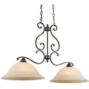 KK43231OZ Camerena Linear Pendant Pendant Light - Olde Bronze KK43231OZ Camerena Linear Pendant Pendant Light - Olde Bronze