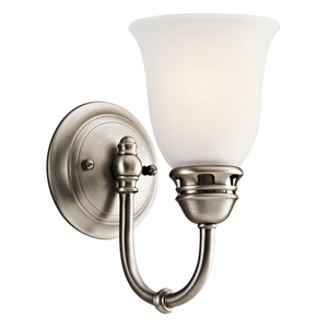 KK45064AP Durham 1 Bulb Wall Sconce - Antique Pewter KK45064AP Durham 1 Bulb Wall Sconce - Antique Pewter