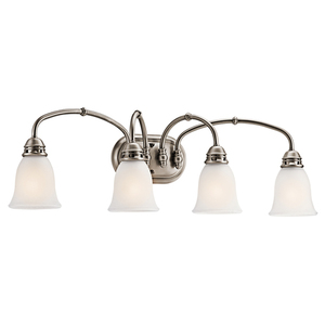 KK45067AP Durham 4 or More Bulb Bathroom Lighting - Antique Pewter KK45067AP Durham 4 or More Bulb Bathroom Lighting - Antique Pewter