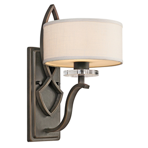 KK45178OZ Leighton 1 Bulb Wall Sconce - Olde Bronze KK45178OZ Leighton 1 Bulb Wall Sconce - Olde Bronze