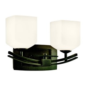 KK45262AVI Brinbourne 2 Bulb Bathroom Lighting - Anvil Iron KK45262AVI Brinbourne 2 Bulb Bathroom Lighting - Anvil Iron