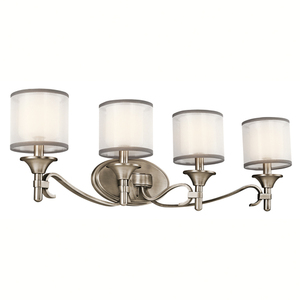 KK45284AP Lacey 4 or More Bulb Bathroom Lighting - Antique Pewter KK45284AP Lacey 4 or More Bulb Bathroom Lighting - Antique Pewter