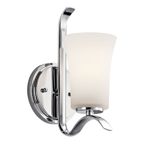 KK45374CH Armida 1 Bulb Wall Sconce - Chrome KK45374CH Armida 1 Bulb Wall Sconce - Chrome
