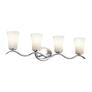 KK45377CH Armida 4 or More Bulb Bathroom Lighting - Chrome KK45377CH Armida 4 or More Bulb Bathroom Lighting - Chrome