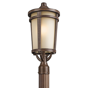 KK49074BSTFL Atwood Post Light Post Lights - Brown Stone KK49074BSTFL Atwood Post Light Post Lights - Brown Stone