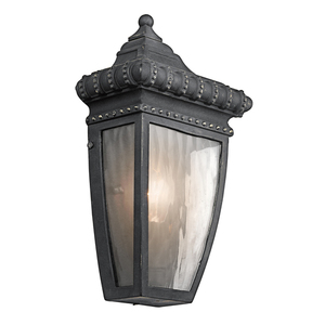 KK49130BKG Venetian Rain Entrance Outdoor Wall Light - Black W/Gold KK49130BKG Venetian Rain Entrance Outdoor Wall Light - Black W/Gold