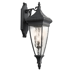 KK49135BKG Venetian Rain Entrance Outdoor Wall Light - Black W/Gold KK49135BKG Venetian Rain Entrance Outdoor Wall Light - Black W/Gold