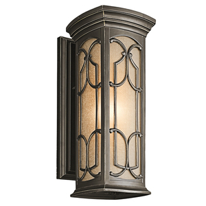 KK49227OZ Franceasi Entrance Outdoor Wall Light - Olde Bronze KK49227OZ Franceasi Entrance Outdoor Wall Light - Olde Bronze