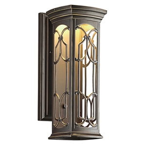 KK49227OZLED Franceasi Entrance Outdoor Wall Light - Olde Bronze KK49227OZLED Franceasi Entrance Outdoor Wall Light - Olde Bronze