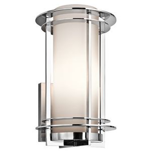 KK49346PSS316 Pacific Edge Entrance Outdoor Wall Light - Polished Stainless Steel KK49346PSS316 Pacific Edge Entrance Outdoor Wall Light - Polished Stainless Steel