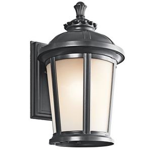 KK49411BK Ralston Entrance Outdoor Wall Light - Black (Painted) KK49411BK Ralston Entrance Outdoor Wall Light - Black (Painted)