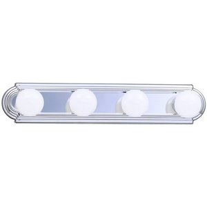 KK5017CH Bath Strip 4 or More Bulb Bathroom Lighting - Chrome KK5017CH Bath Strip 4 or More Bulb Bathroom Lighting - Chrome