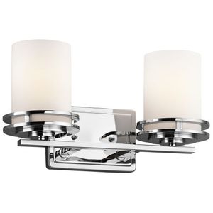 KK5077CH Hendrik 2 Bulb Bathroom Lighting - Chrome KK5077CH Hendrik 2 Bulb Bathroom Lighting - Chrome