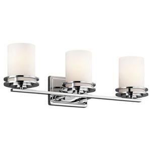 KK5078CH Hendrik 3 Bulb Bathroom Lighting - Chrome KK5078CH Hendrik 3 Bulb Bathroom Lighting - Chrome