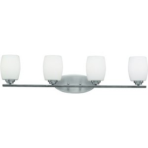 KK5099NI Eileen 4 or More Bulb Bathroom Lighting - Brushed Nickel KK5099NI Eileen 4 or More Bulb Bathroom Lighting - Brushed Nickel
