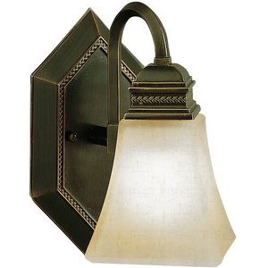 KK5101OLZ Polygon 1 Bulb Wall Sconce - Oiled Bronze KK5101OLZ Polygon 1 Bulb Wall Sconce - Oiled Bronze