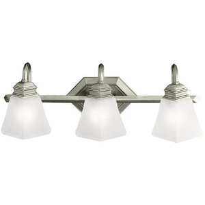 KK5103AP Polygon 3 Bulb Bathroom Lighting - Antique Pewter KK5103AP Polygon 3 Bulb Bathroom Lighting - Antique Pewter