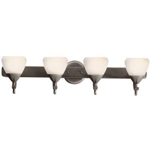 KK5179OZW Olympia 4 or More Bulb Bathroom Lighting - Olde Bronze / Satin Etched KK5179OZW Olympia 4 or More Bulb Bathroom Lighting - Olde Bronze / Satin Etched