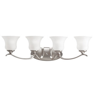 KK5287NI Wedgeport 4 or More Bulb Bathroom Lighting - Brushed Nickel KK5287NI Wedgeport 4 or More Bulb Bathroom Lighting - Brushed Nickel