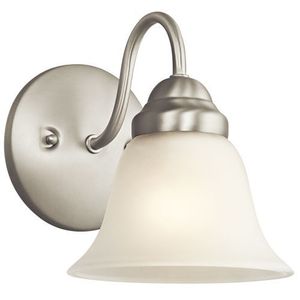 KK5294NI Wynberg 1 Bulb Wall Sconce - Brushed Nickel KK5294NI Wynberg 1 Bulb Wall Sconce - Brushed Nickel