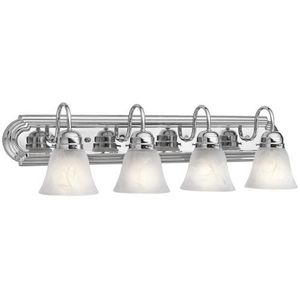 KK5338CH Bath Bar 4 or More Bulb Bathroom Lighting - Chrome KK5338CH Bath Bar 4 or More Bulb Bathroom Lighting - Chrome