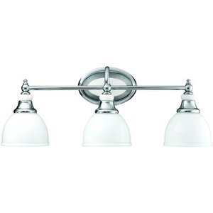KK5369CH Pocelona 3 Bulb Bathroom Lighting - Chrome KK5369CH Pocelona 3 Bulb Bathroom Lighting - Chrome